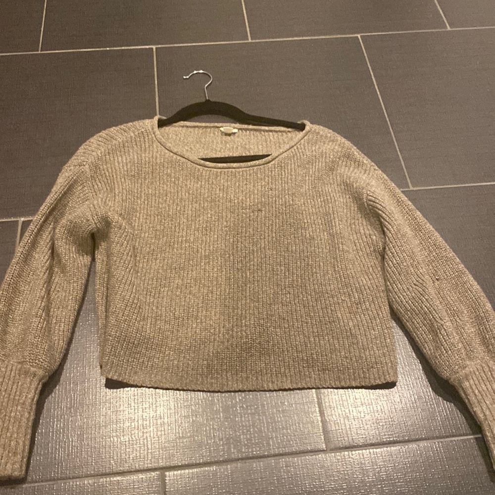 cropped sweater!